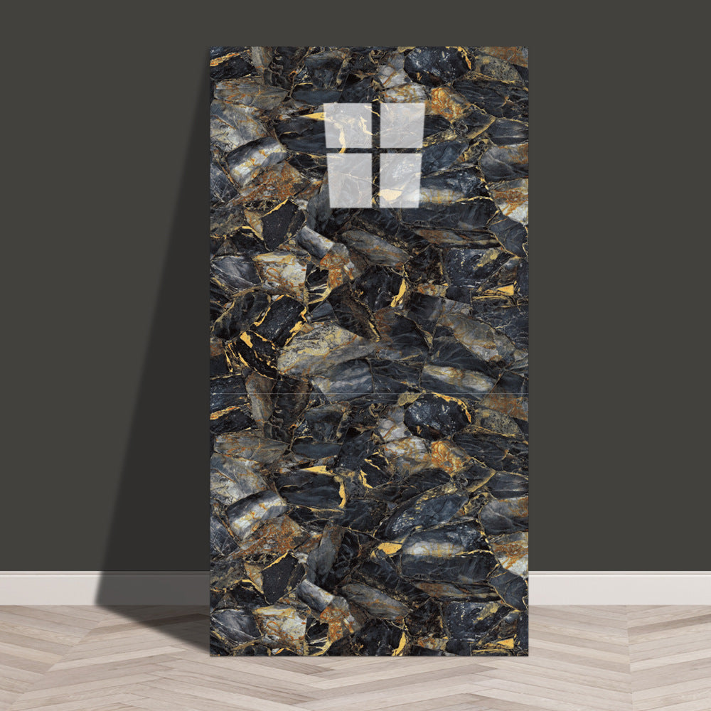 Tile Wall Self-adhesive Sticker Marble Glossy