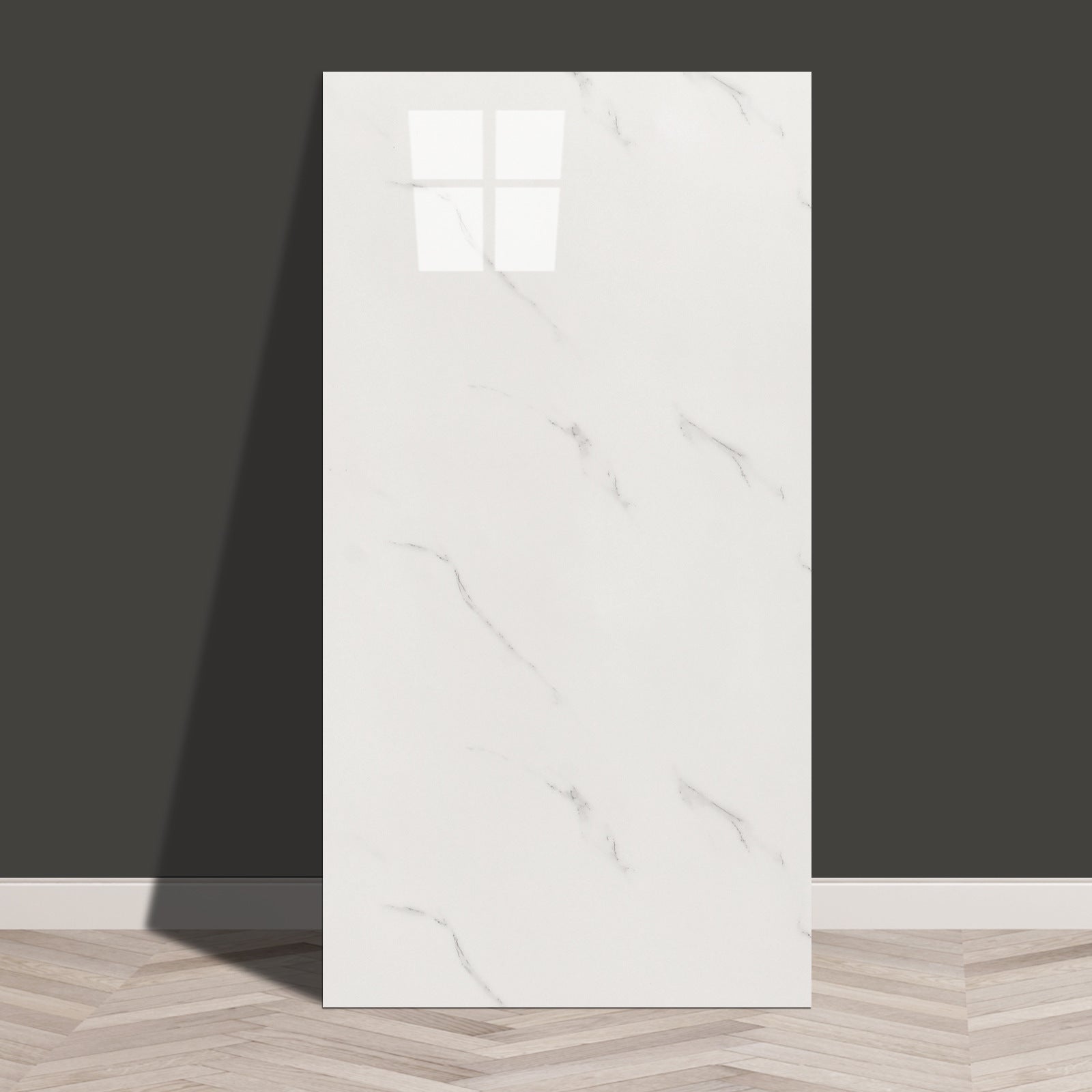 Tile Wall Self-adhesive Sticker Marble Glossy