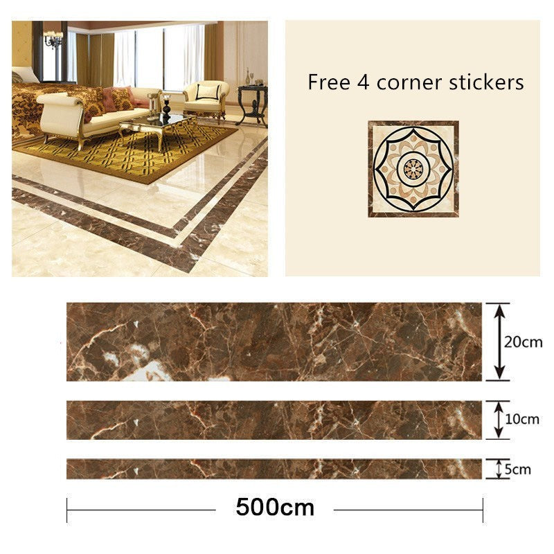 Pvc self-adhesive tile sticker