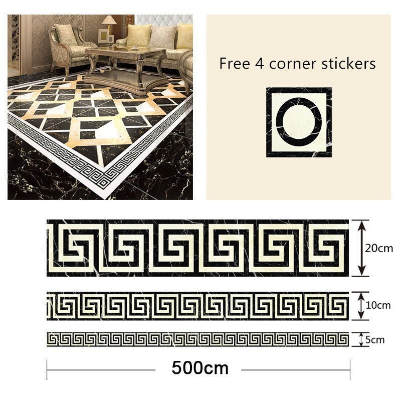 Pvc self-adhesive tile sticker