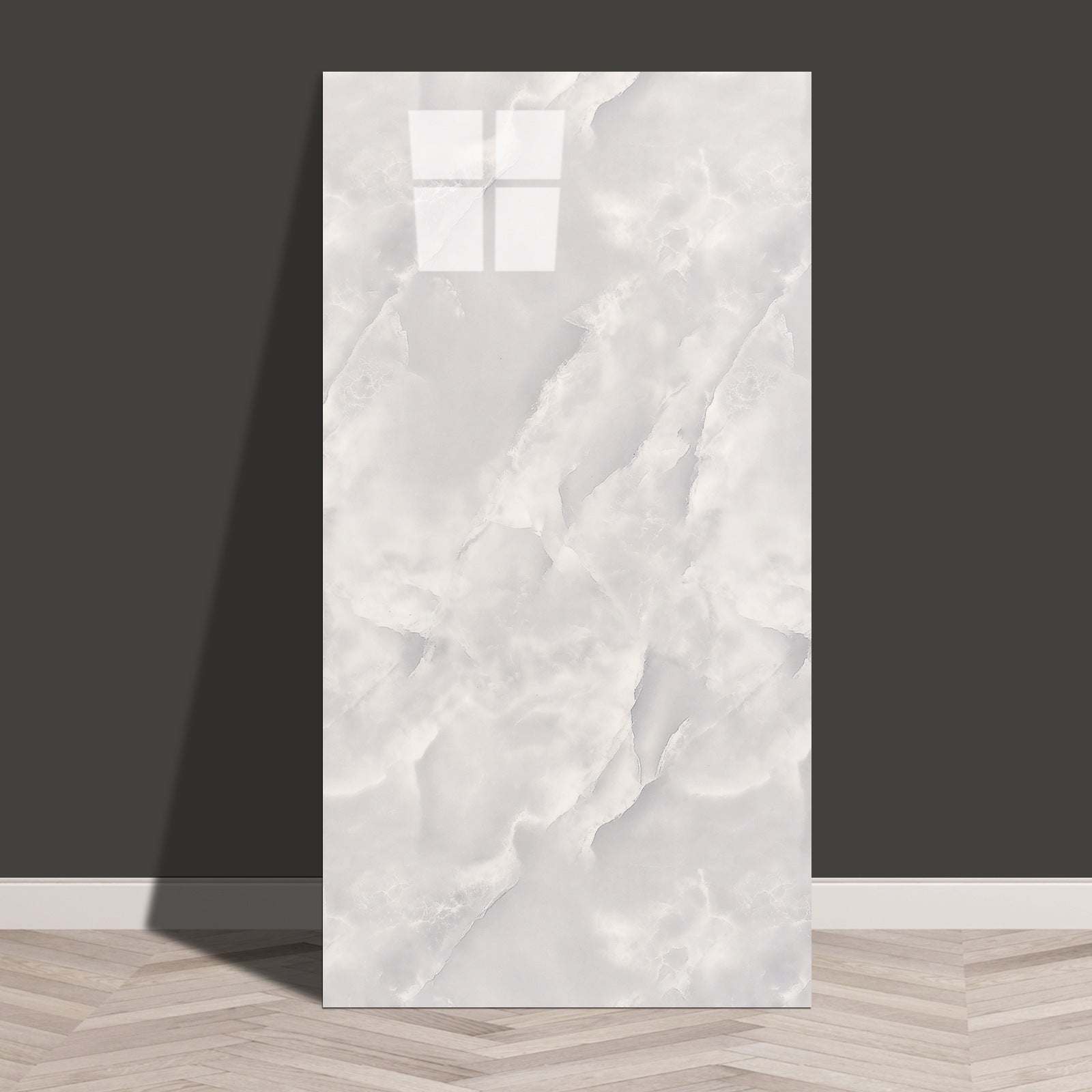 Tile Wall Self-adhesive Sticker Marble Glossy