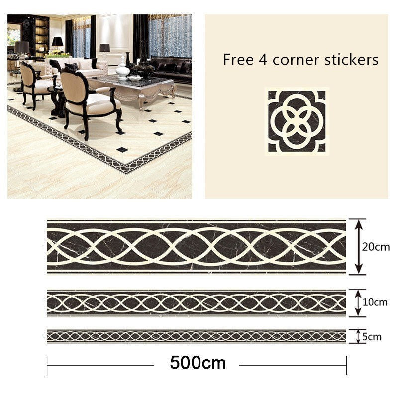 Pvc self-adhesive tile sticker