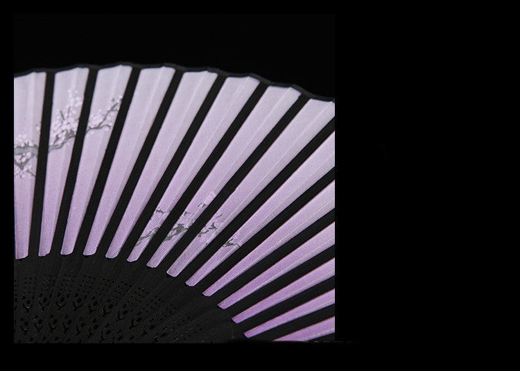 Vintage Cloth Chinese Style Dancing Folding Fan