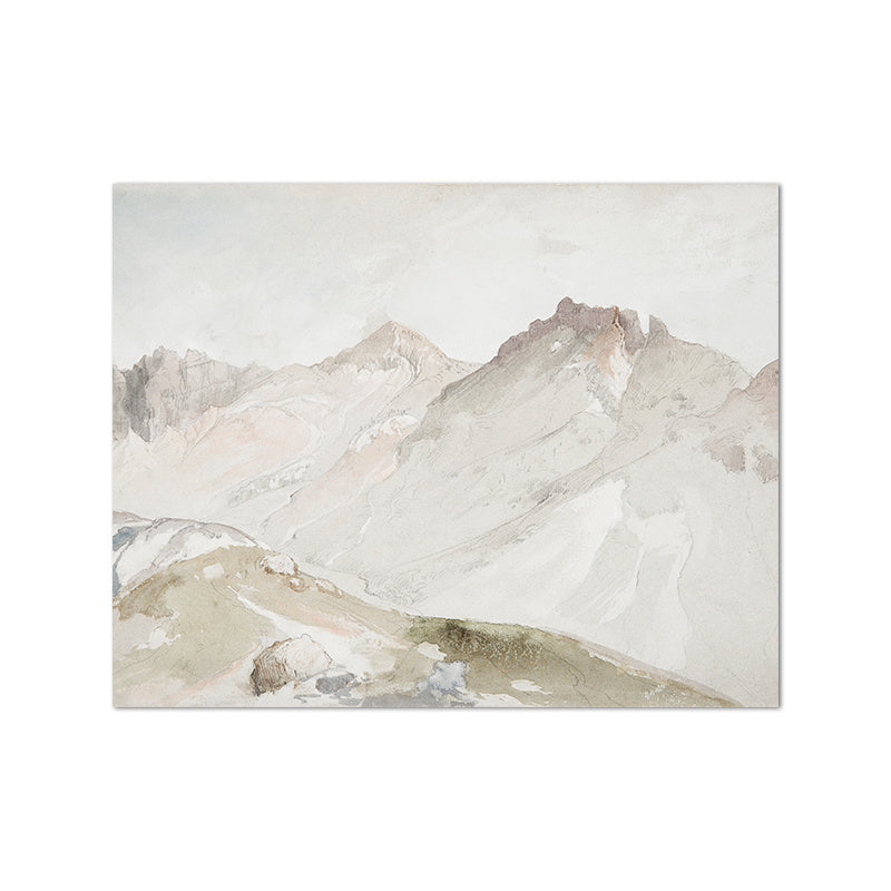 Living Room Vintage Painting Canvas Art Picture Poster featuring minimalist black and white nature sketches in a modern gallery wall layout. Ideal for home decor in a fashion and simplicity style.