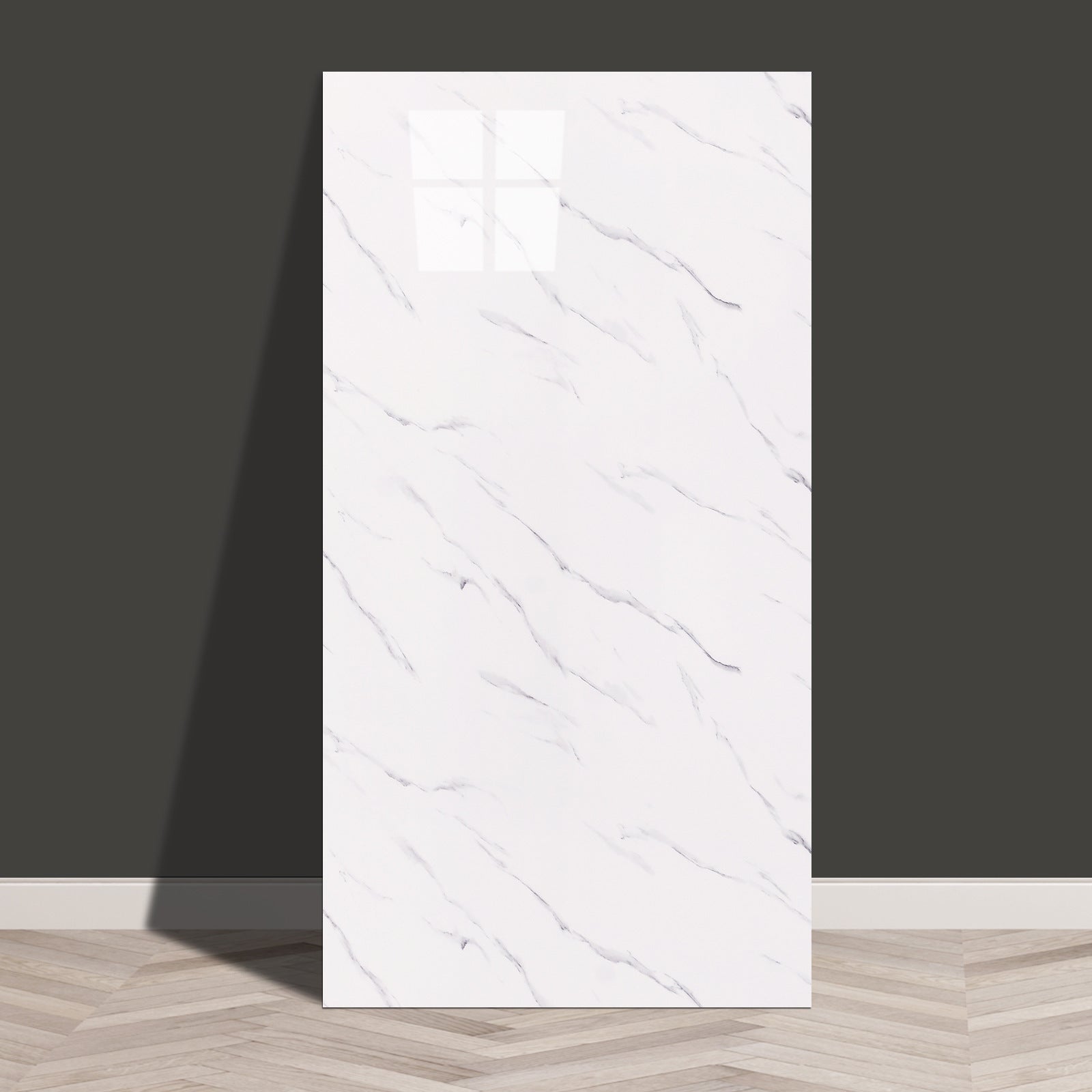 Tile Wall Self-adhesive Sticker Marble Glossy