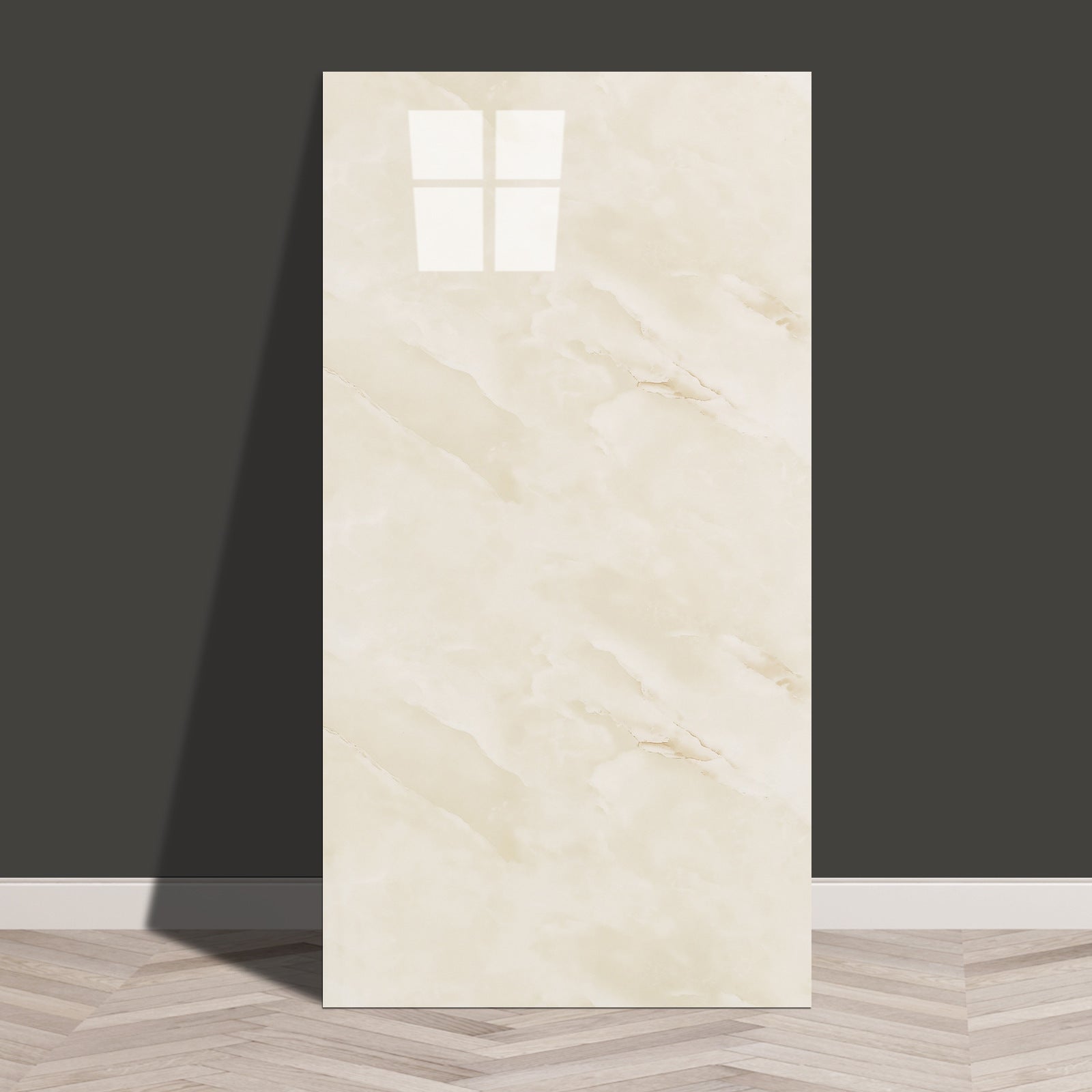 Tile Wall Self-adhesive Sticker Marble Glossy