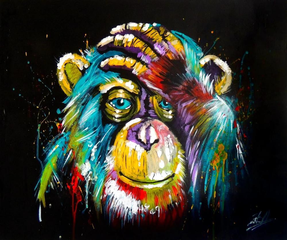 Colorful lion diamond painting wall art from the Animal Diamond Painting Lion Tiger Cat Dog Complete Cross Kit. Ideal for creative home decor.